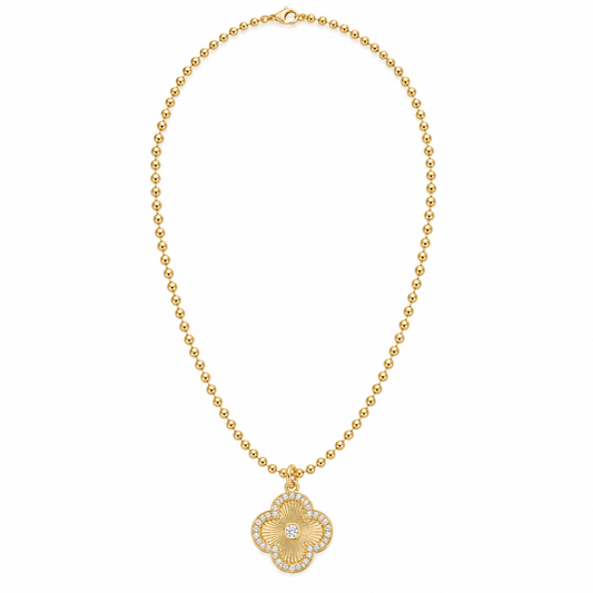 Radiant Clover Necklace