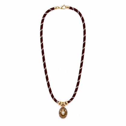 Cocoa Cord Necklace
