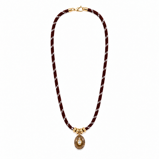 Cocoa Cord Necklace