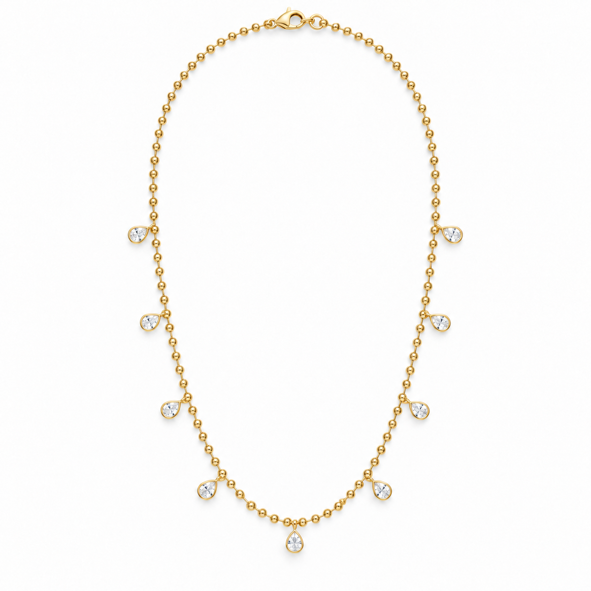 Celeste Pear Drop Necklace