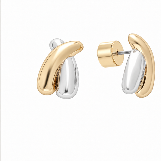 Cross My Heart Studs