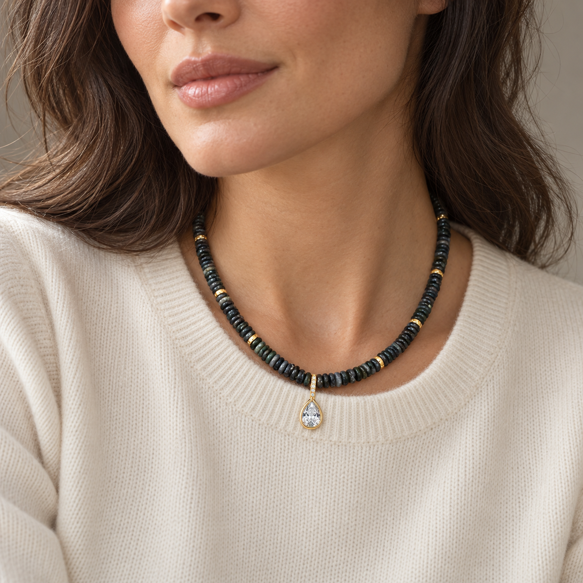 Aura Drop Necklace