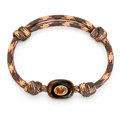Gemstone Knot Bracelet