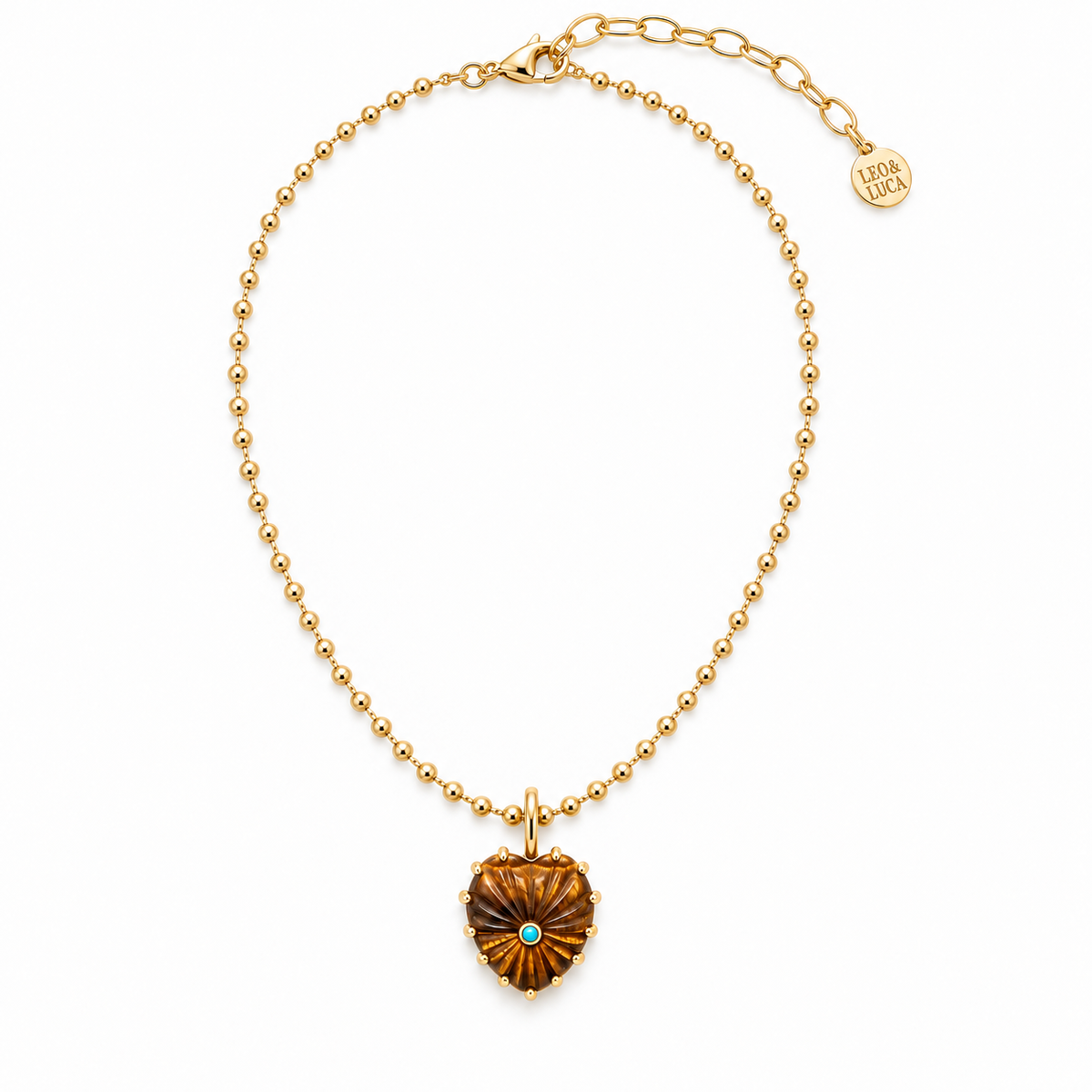 Solstice Tiger’s Eye Pendant Necklace