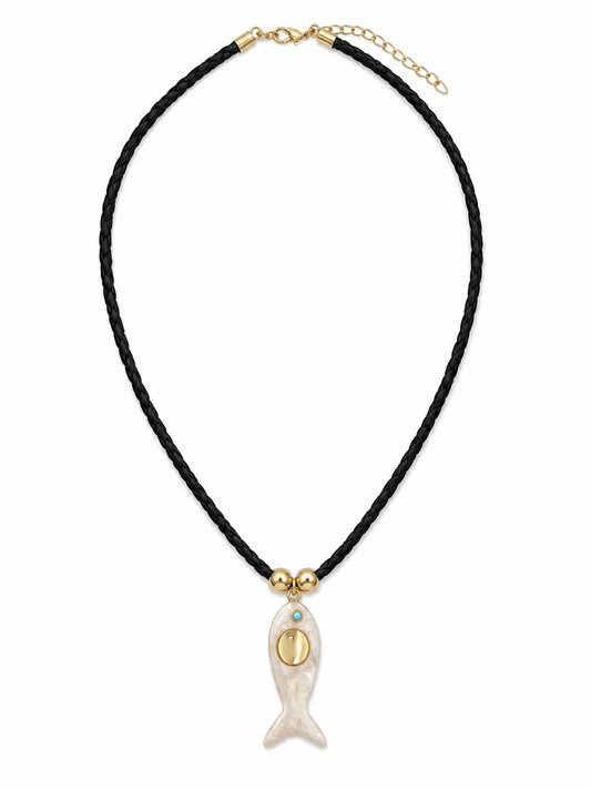 Cove Fish Cord Necklace