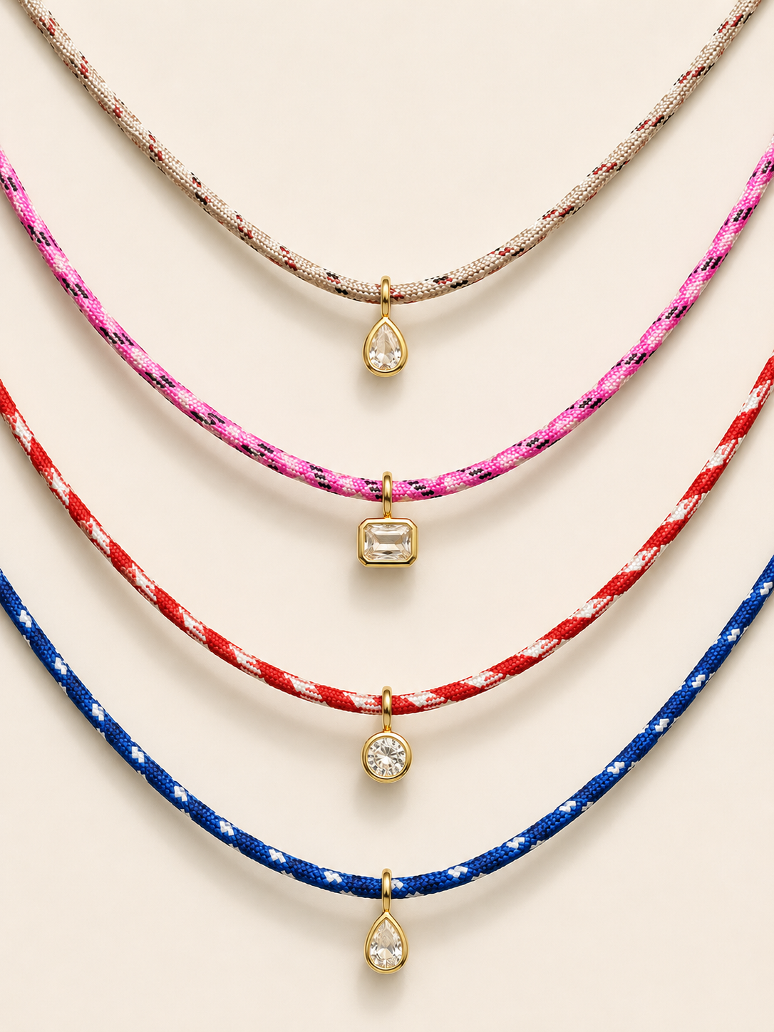 Charm Cord Necklace