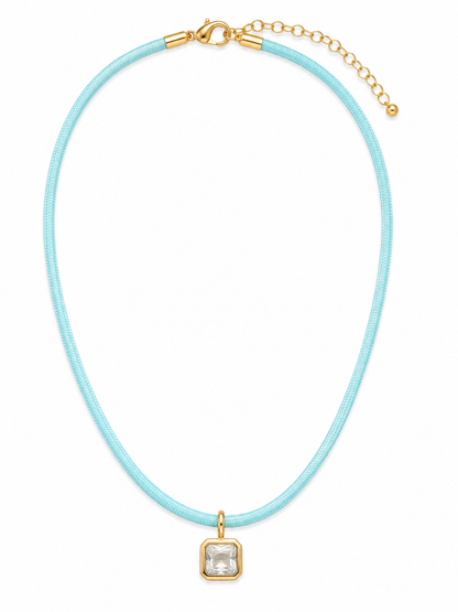 Harbor Emerald Cord Necklace