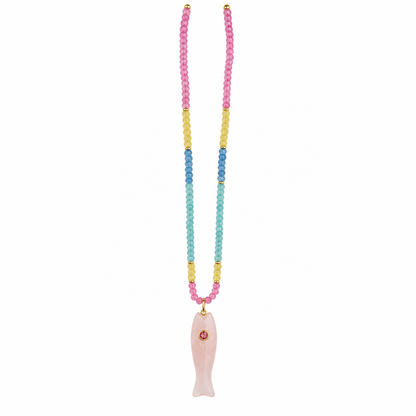Rose Fish Necklace