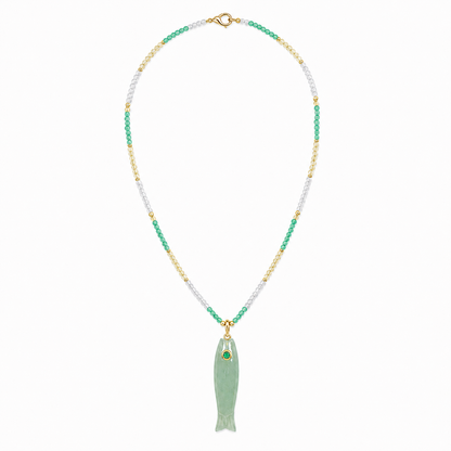 Jade Fish Necklace