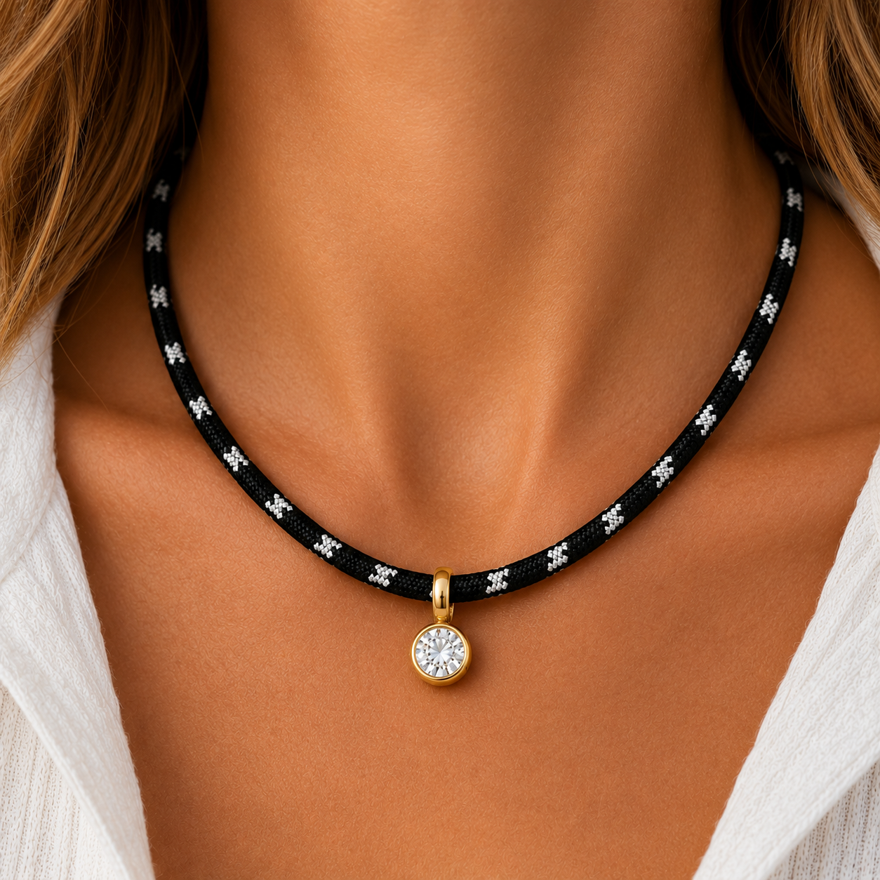 Charm Cord Necklace