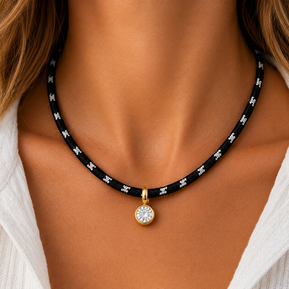 Charm Cord Necklace
