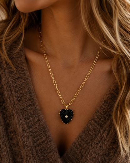 Sol Heart Necklace