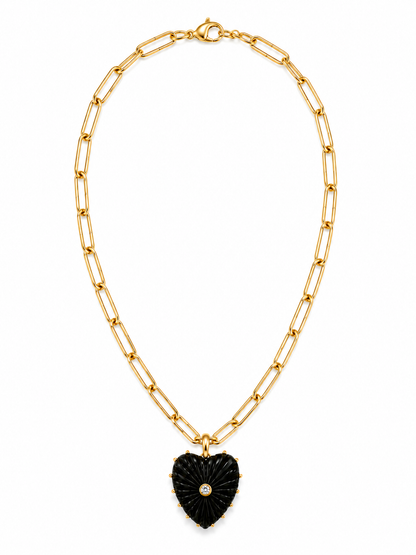 Sol Heart Necklace