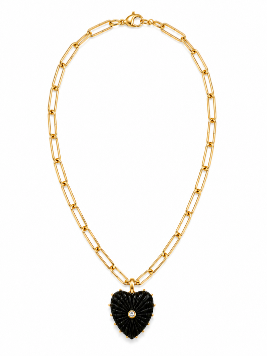 Sol Heart Necklace