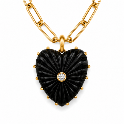 Sol Heart Necklace