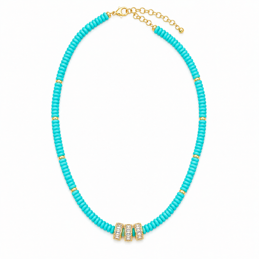 Riviera Rondelle Necklace
