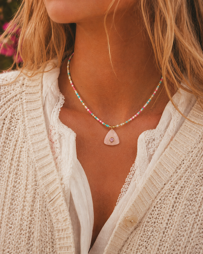 Pink Sands Charm Necklace