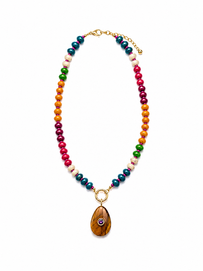Tiger’s Eye Talisman Necklace