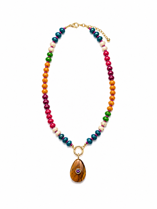 Tiger’s Eye Talisman Necklace