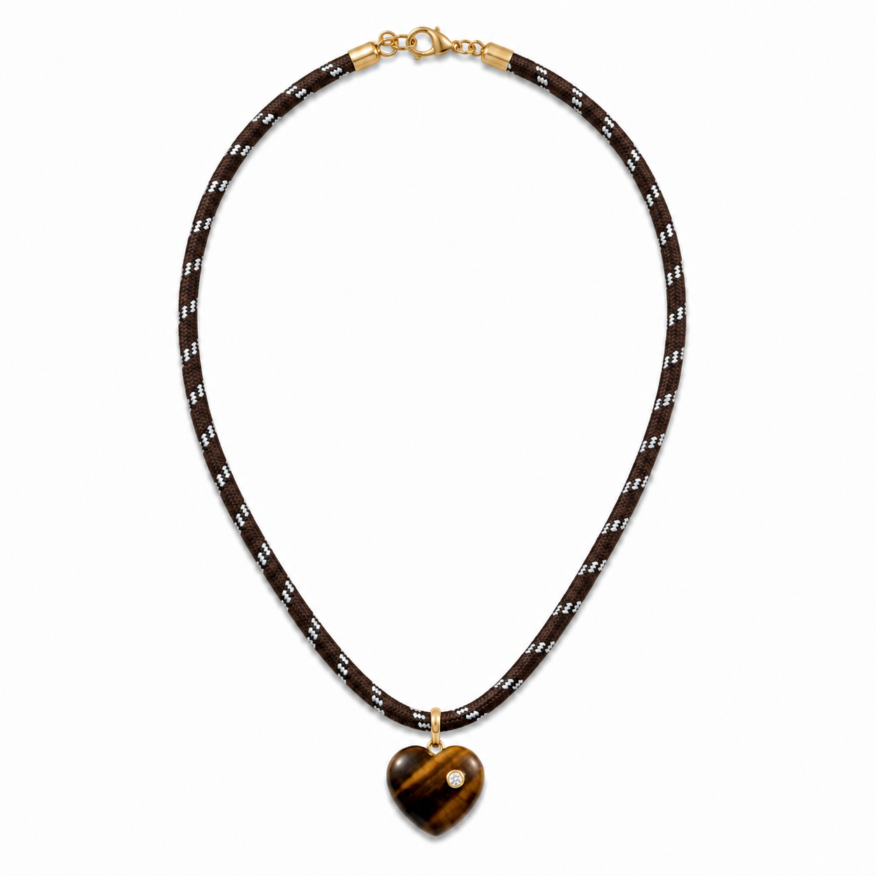 Canyon Heart Cord Necklace