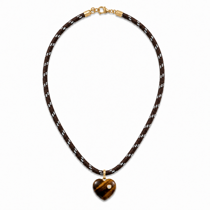 Canyon Heart Cord Necklace