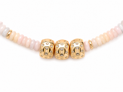 Blush Keepsake Beaded Necklace