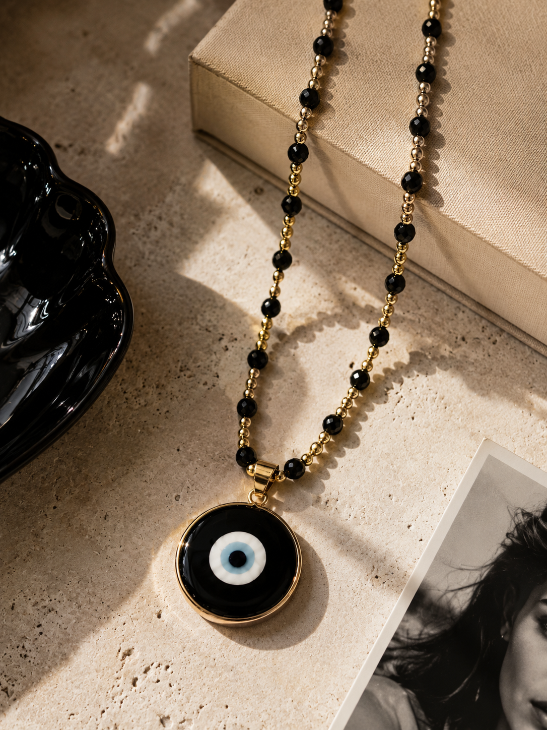 Riviera Evil Eye Necklace