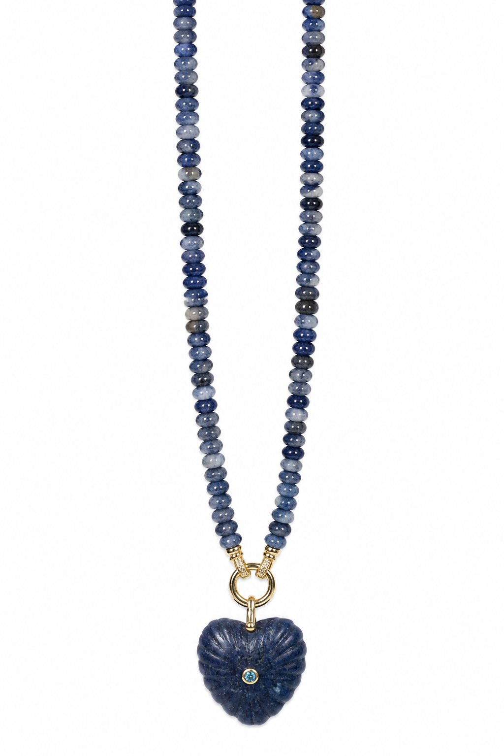 Cove Lapis Heart Necklace