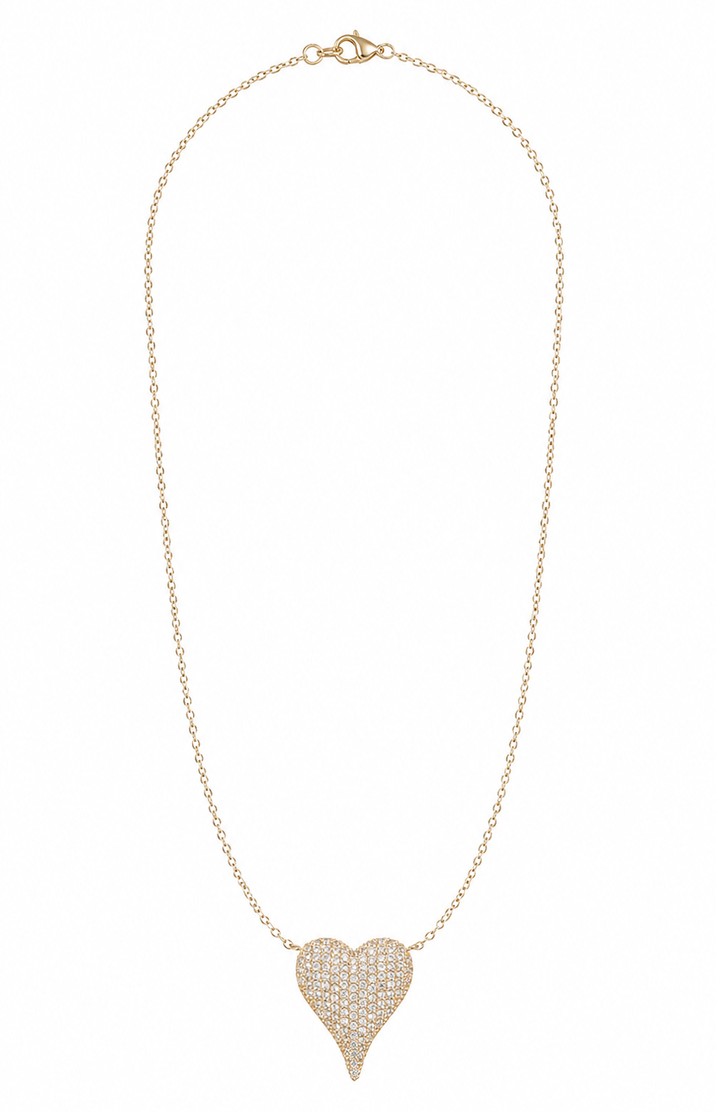 The Amore Pavé Heart Necklace