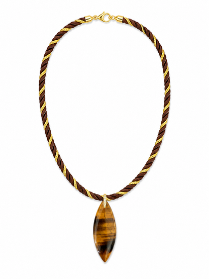 Golden Hour Tiger Eye Necklace