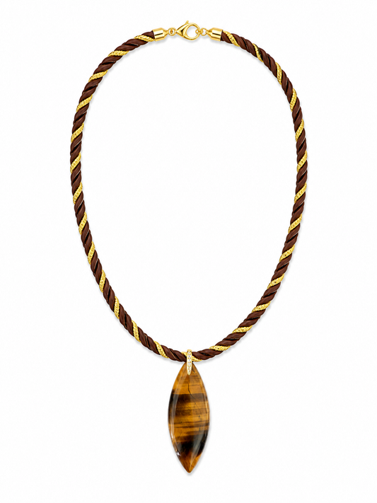 Golden Hour Tiger Eye Necklace