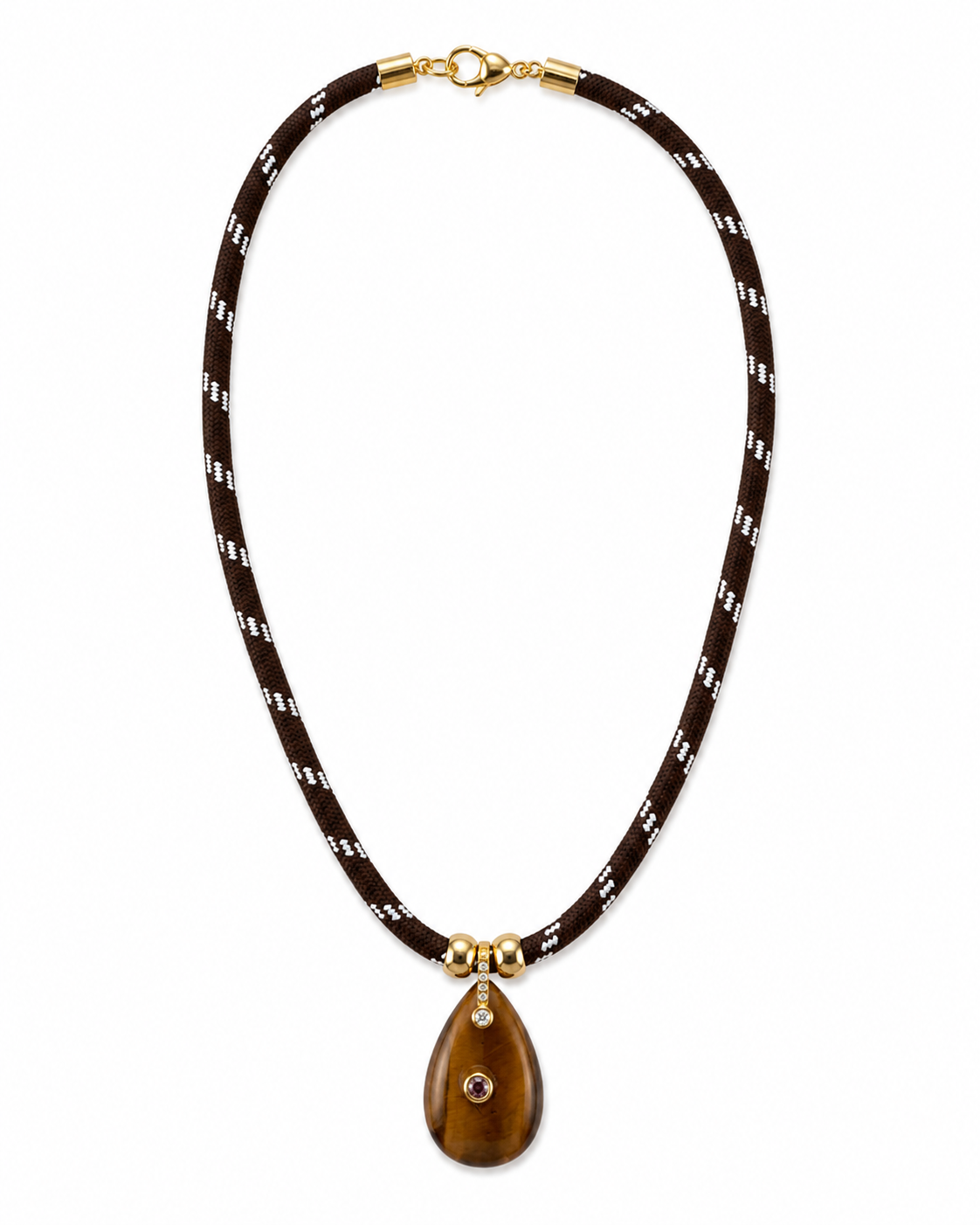 Pear Paracord Necklace