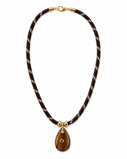 Pear Paracord Necklace