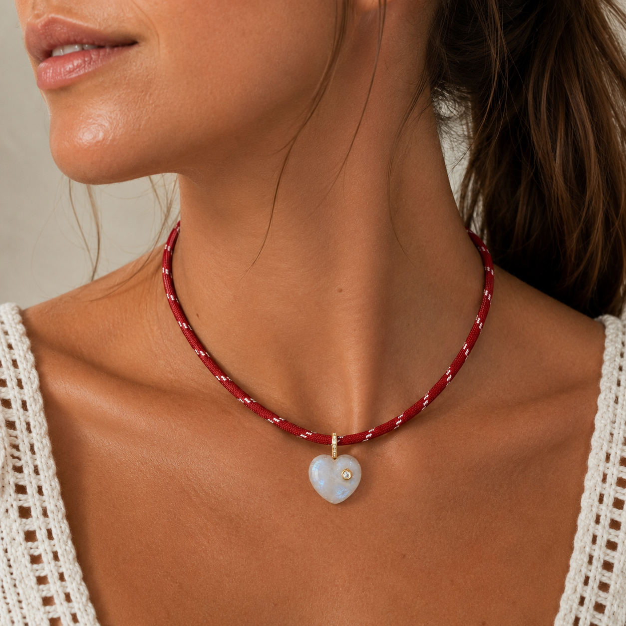 Luna Heart Necklace