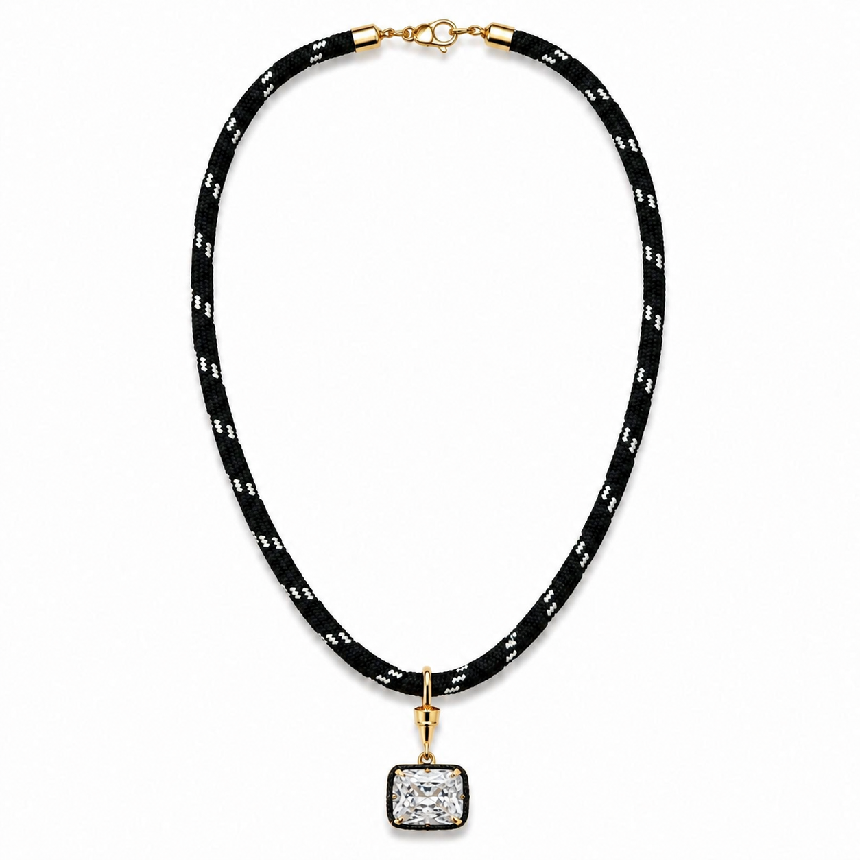 Cushion Cord Necklace