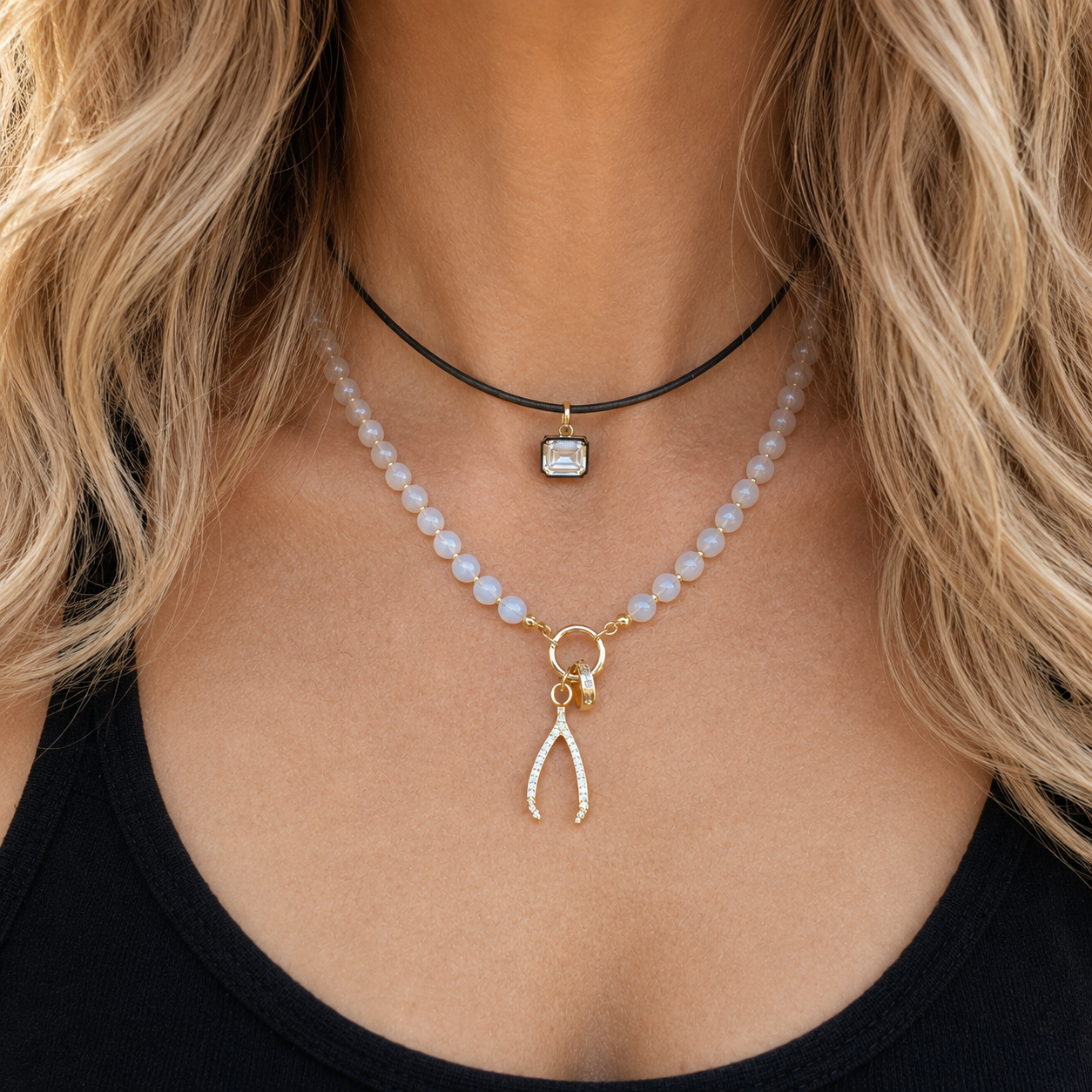 Opaline Talisman Necklace