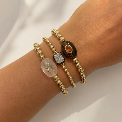 Lucia Oval Charm Bracelet