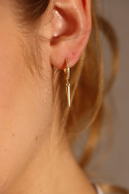 The Vesper Spike Hoops