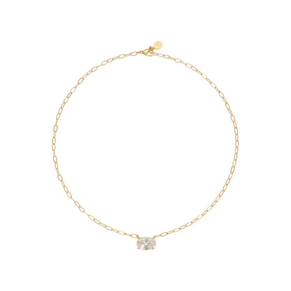 The Horizon Oval pendant