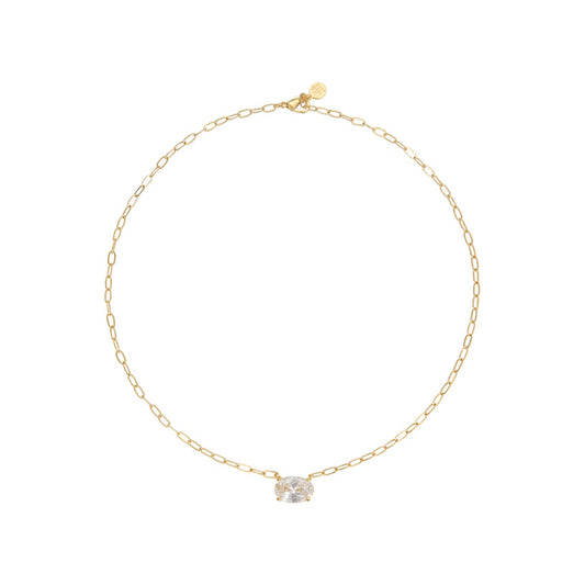 The Horizon Oval pendant