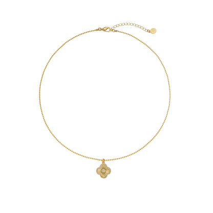 Radiant Clover Necklace