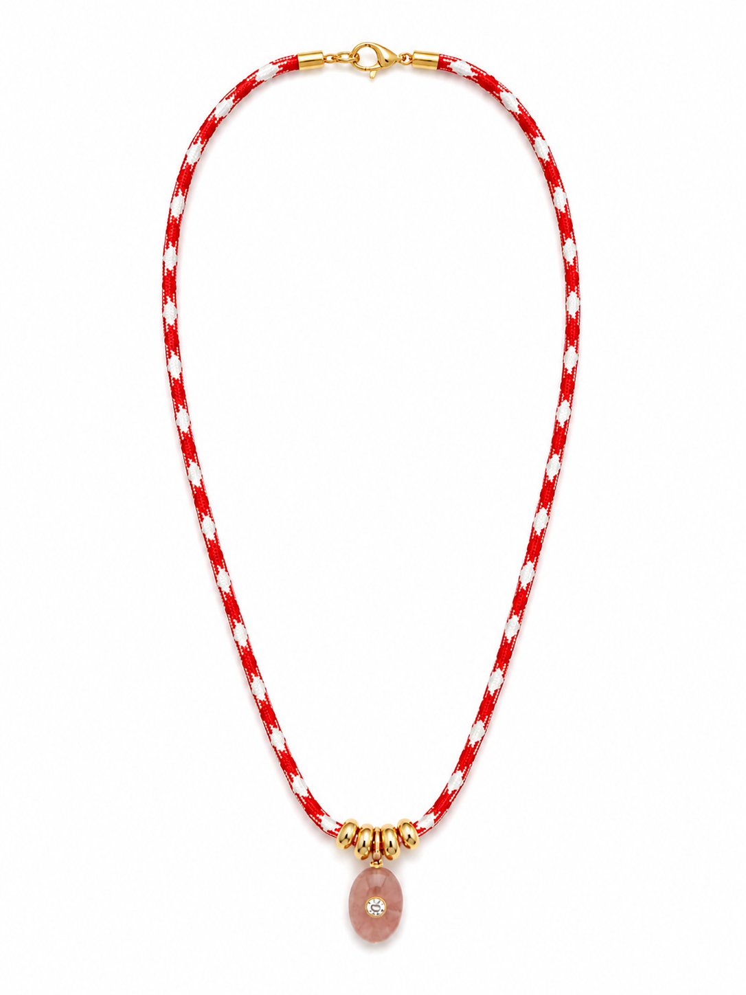 Red Paracord Necklace