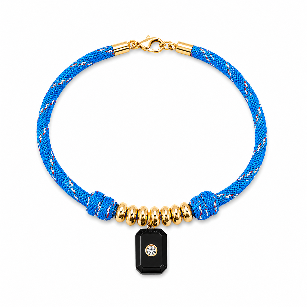 Royal Blue Paracord Anklet - Leo & Luca