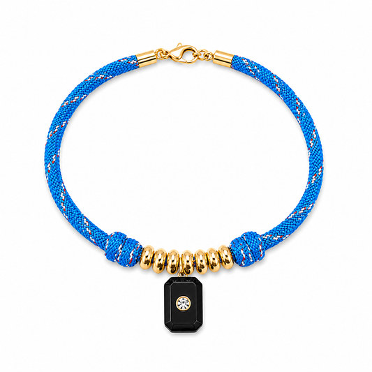 Royal Blue Paracord Anklet - Leo & Luca